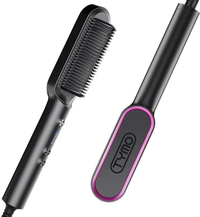 3 in 1 Straightener Comb,Brush & Curler. A Quick Styling Tool For Women & Girls