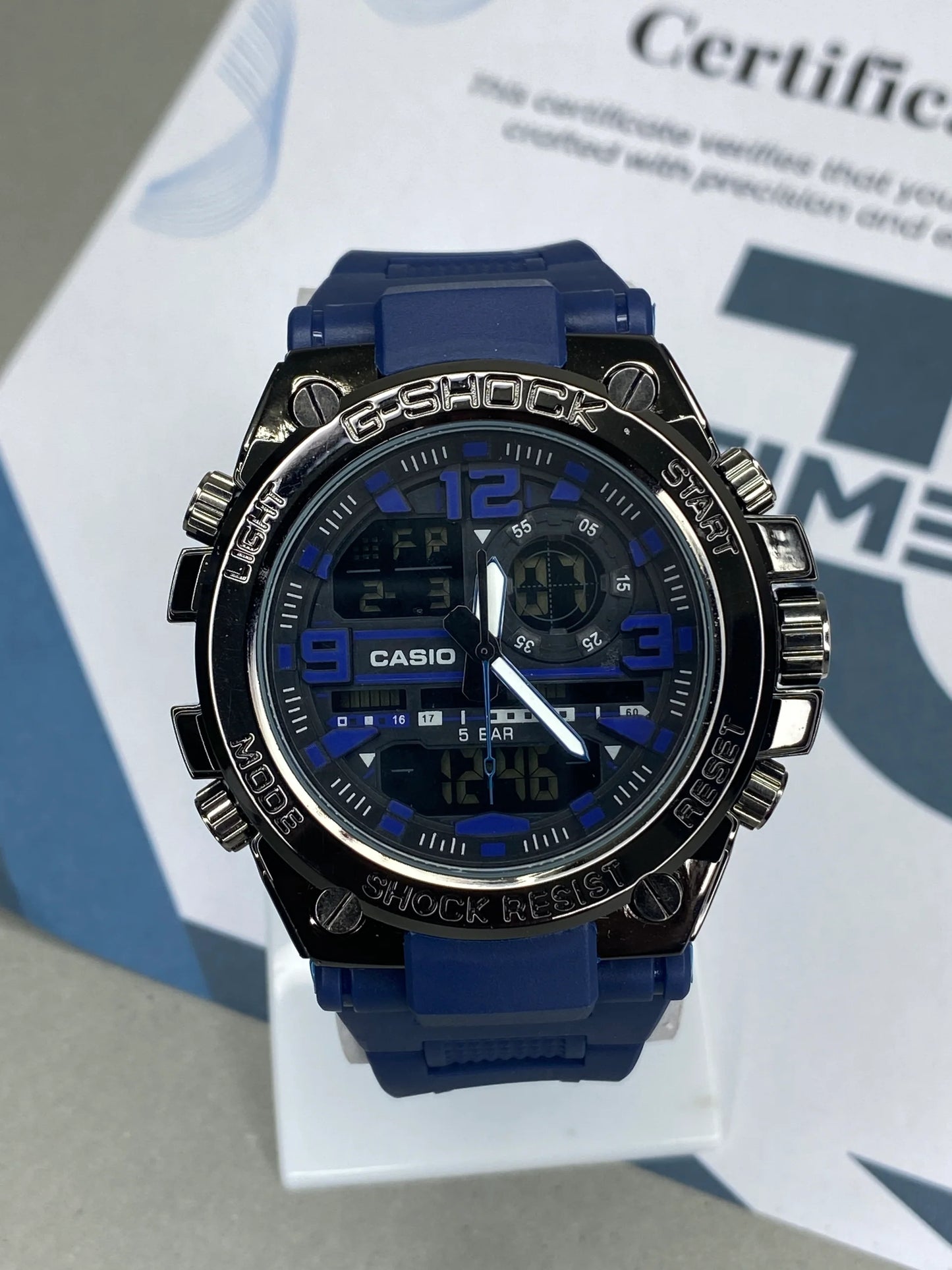 G-Shock GSTW300 Metalic Dial Dual Display WATCH