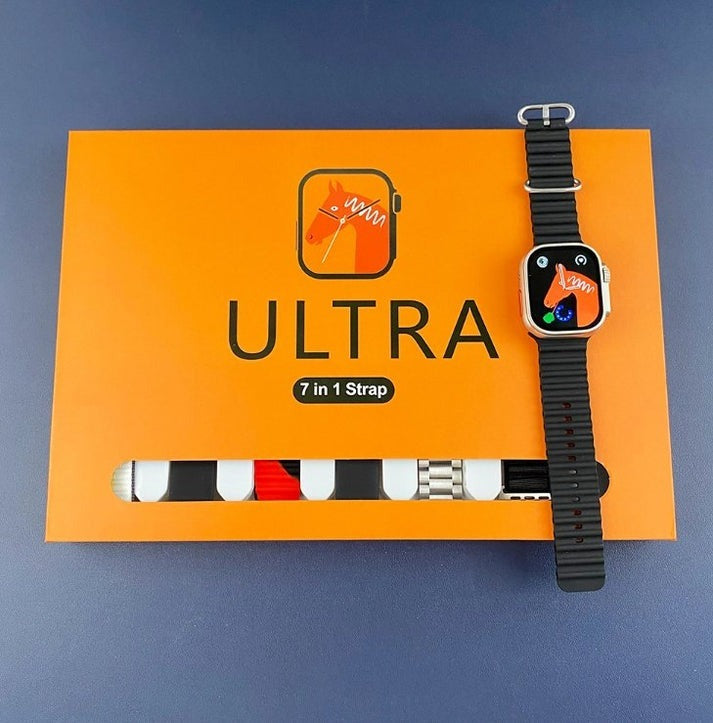 7 in 1 Ultra Smart Watch With 7 Straps